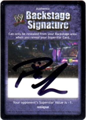 Backstage Signature - Paul London